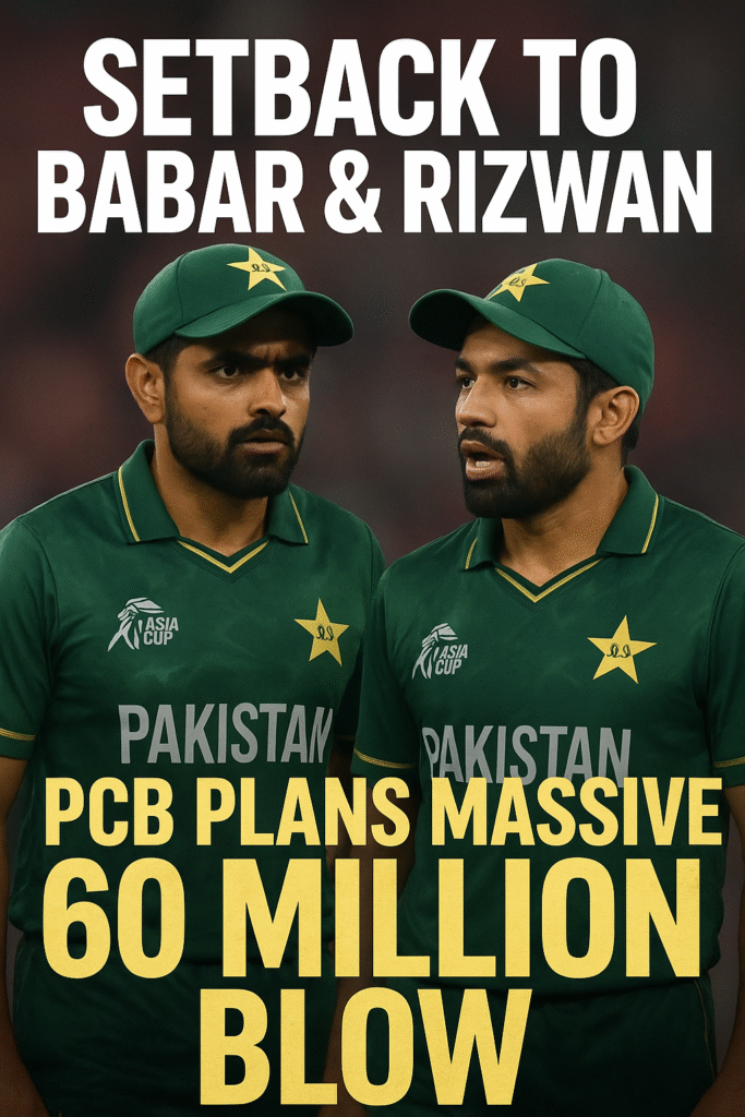 Pakistan cricket captain Babar Azam and wicketkeeper Mohammad Rizwan